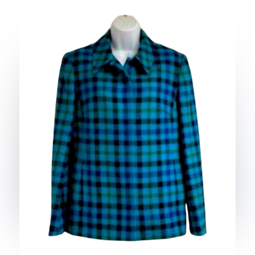 Carlisle Plaid Wool Blazer